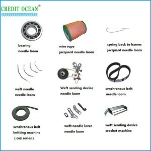 CREDIT OCEAN high quality weaving looms share parts