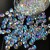Import Crystal AB Glass Lamp Prism Chandelier Chain Part DIY Octagon Bead Ornament from China