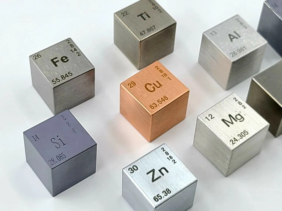 Cu Cube Copper Cube Best Selling Metal Element Cubes/ Sole Sales Agent Appointed for North America