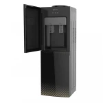 Curved Glass Door Top Loading Cool and Hot Luxury Compressor Cooling for Home Office Standing Water Dispenser
