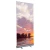 Import Custom Aluminum Retractable Promotion Roll Up Banner Stand Mini Handheld Banner Flag from China