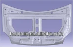 Custom compression SMC battery electric engine hood mould