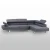 Import Custom leather L-shaped living room sofa folding fabric corner sofa with head pillow from China