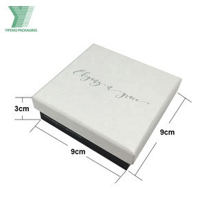 Buy Custom Luxury Square Packaging Jewelry Box With Silvery Stamping ...