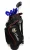 Import Custom made golf bags high quality PU leather with embroidery 9.5 golf staff bags from China