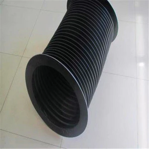 Custom made special screw rod nylon Circular dust-proof bellows cover