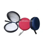 Custom packing 24pcs capacity protective portable EVA cd dvd case