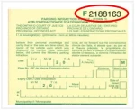 Custom parking ticket printing