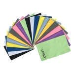 Custom Printed Microfiber Lens Glasses Spectacles Cleaning Cloths