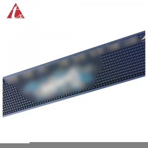 custom production and sales of the latest environmentally friendly sublimation bar mat custom pvc bar mat anti-slip bar mat