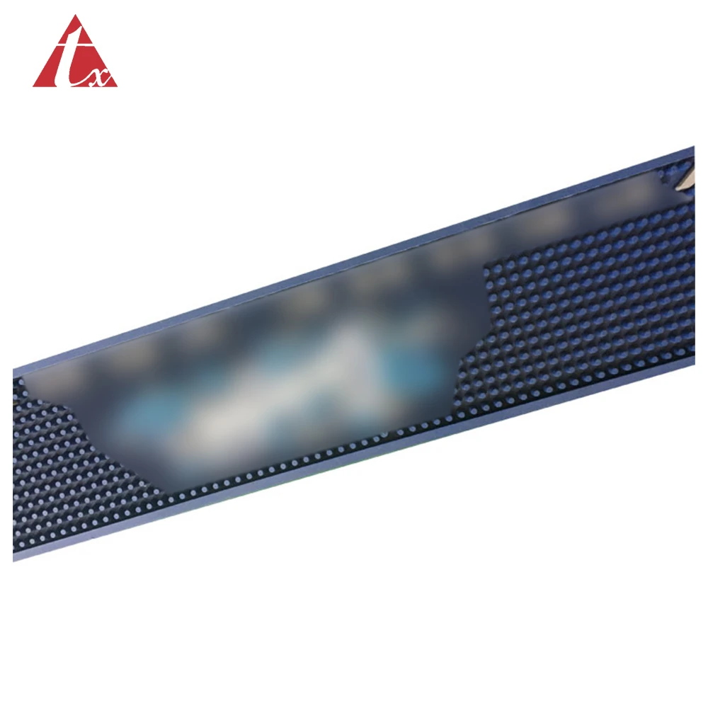 custom production and sales of the latest environmentally friendly sublimation bar mat custom pvc bar mat anti-slip bar mat