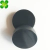 Custom rubber black roller hockey puck