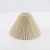 Import Custom size and color PVC+fabric lamp shade plastic pleated shade for table lamp, wall and pendant light,home hotel light cover from China
