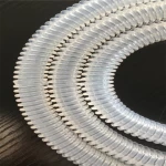 Custom size silicone rubber medical corrugated tube