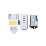 Custom Smart ABS And Silicone Wireless Universal LED Indicator Light Remote Control