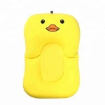 Custom Waterproof Safe Inflatable Baby Bath Tub Cushion Pillow