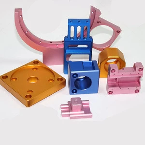 Customized color Anodized  CNC Machining Aluminum Alloy Parts For Aircraft Parts Aviation Part