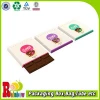 Customized eco chocolate bar / candy packaging in fancy design