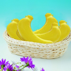Customized fruit plastic packing box for one banana