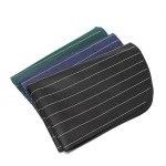 Customized High Quality Stripe Design Men Suit Cover Garment Bags Wholesale