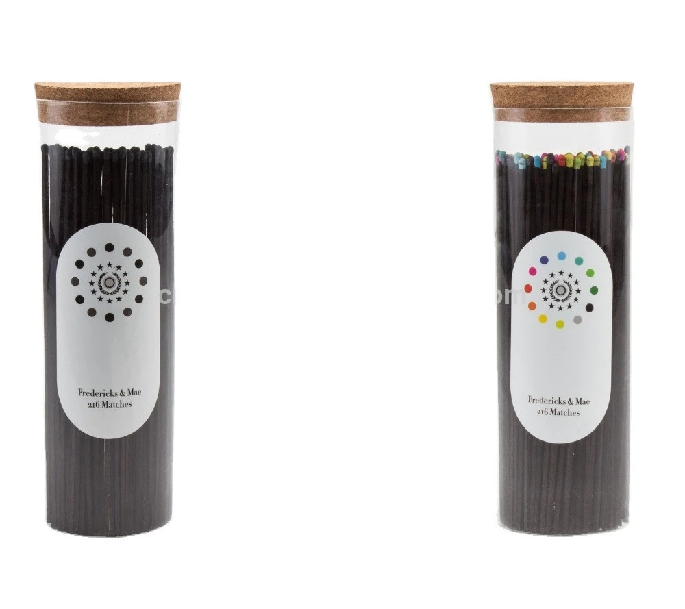 Customized matches matchbox glass jar wholesale