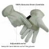Customized OEM Logo Welding Gloves Leather Hand Safety Construction Work Glove
