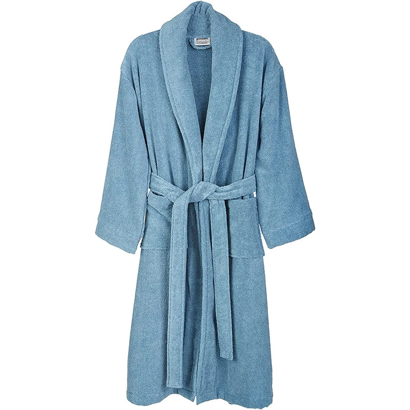 Customized OEM service hotel couples cotton bathrobe