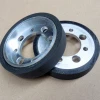 Customized plastic rubber coated grinding roller polyurethane wheel pulley