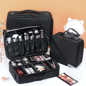 Customized Portable Travel Beauty Case Bag with various sizes for choosing
