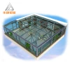 customized sunroom waterproof double temper glass green houses roof aluminum thermal break Bridge profile frame