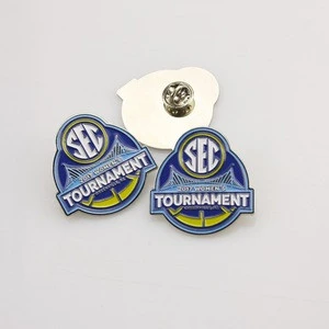 Customized women tournament souvenir metal prague lapel pins