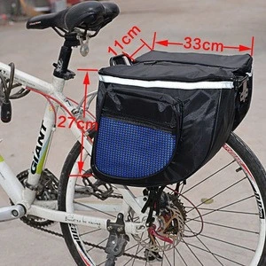Cycling Bicycle Bike Double Side Panniers Rear Rack Tail Seat Trunk Bag