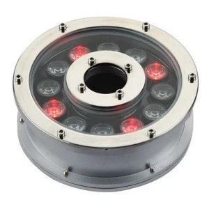 DC24V Outdoor Swimming Pool Waterproof RGB Led Circle Ring Underwater Fountain Light
