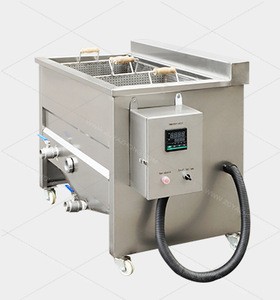 Deep fryer automatic electric banana/potato chips frying machine