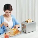 Deerma DEM-SL281 Oven Bread Machine Breakfast Machine Fragrant Bread Machine Automatic Toaster DEM-SL281