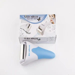 Derma Rolling System Facial Massager for Face and Eye Stainless Steel Massage Ice Roller