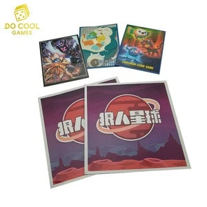 Design style one of the most popular card sleeves in board games