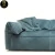 Import DG Modern Design Home Furniture Living Room Sofa Set 2 Seater Velvet Chaise Lounge Sofa For Sale from China