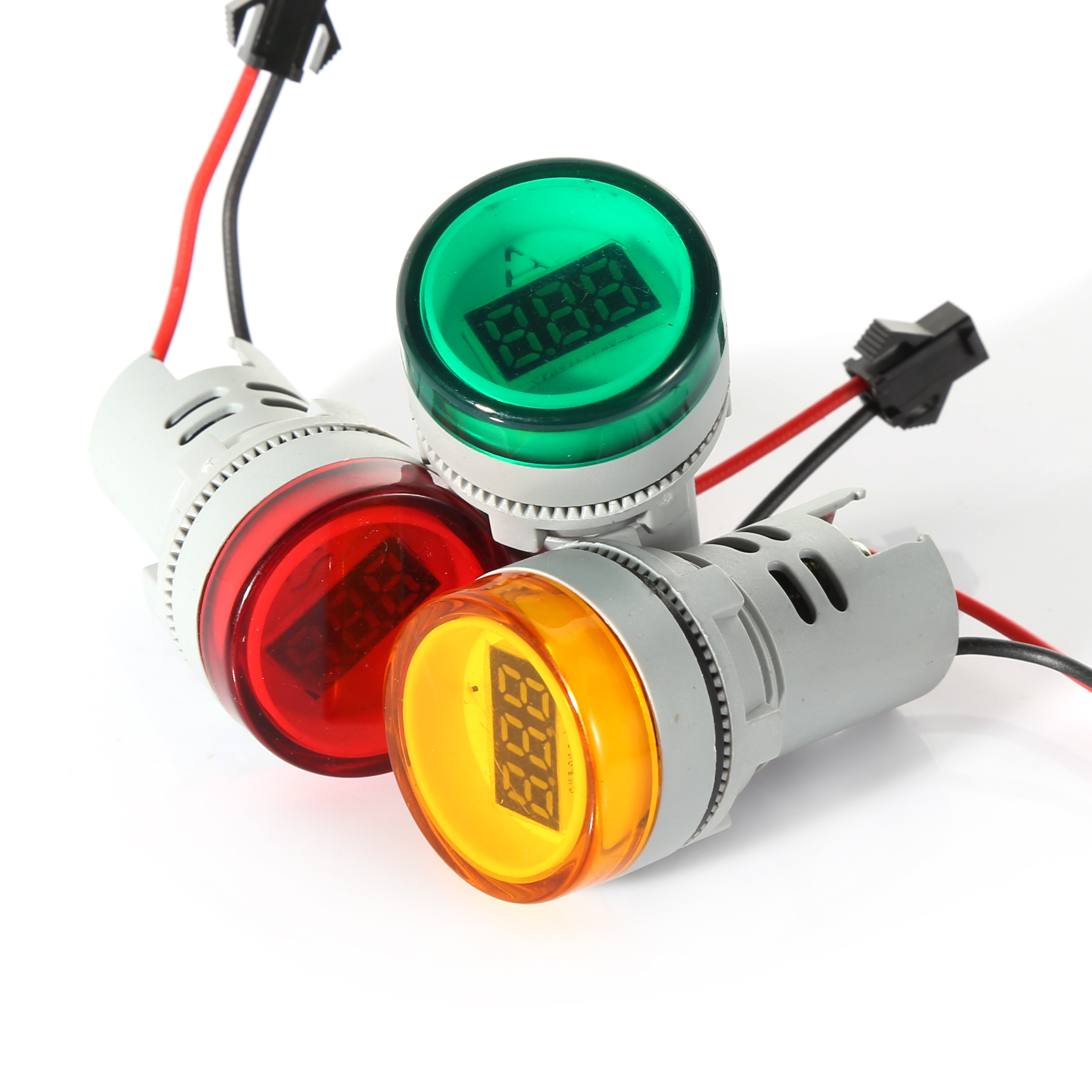 Buy Digital Display Monitor Current Indicator Signal Light Ammeter ...