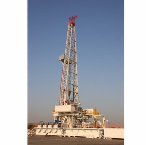 Direct-Current drive skid-mounted land oil drilling rig