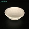 Disposable Compostable Corn Starch Vegetable Bowl Dishes Packaging Biodegradable Plate