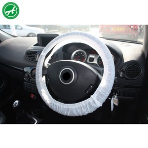 Disposable Plastic PE Car Steering Wheel Cover