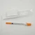 Import Disposable sterile insulin syringe 1ml 40u 100u with needle orange cap from China