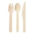 Import Disposable wooden disposable cutlery set dessert spoon sopa spoon fork and knife from China