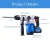 Import DONK Hot Selling Electric Hammer Rotary Hammer Drill With High Quality from China
