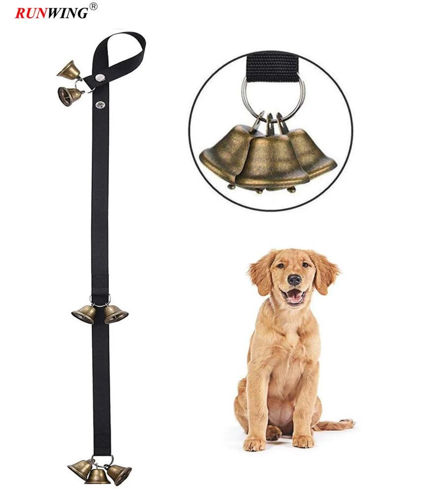 Doorbells Premium Quality Training Potty Great Dog Bells Adjustable Door Bell Dog Bells for Training Your Puppy the Easy way