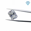 Double jewelry D color radiant cut Moissanite diamond with GRA certificate
