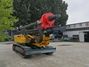 DR-150 crawler pile driver excavator rotary bored pile drilling rig