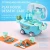 Import Drop shipping kids plastic tableware pretend toy set with sound and light play toys kitchen toy from China