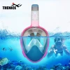 Dry Snorkel Swimming Snorkel Full Face Mask for Watersports